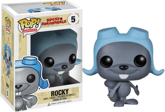 FUNKO POP! Vinyl Animation RARE Rocky & Bullwinkle #5 Rocky [VAULTED]