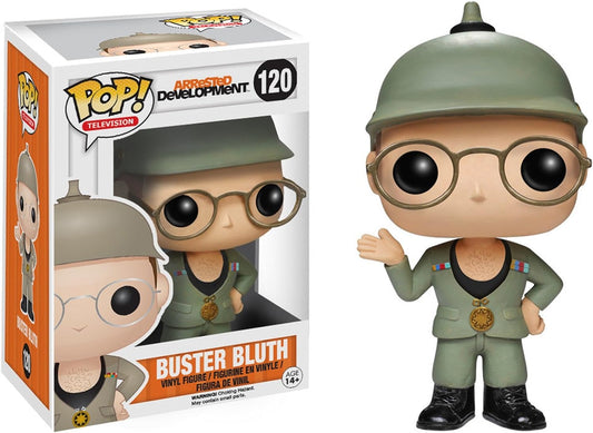 FUNKO POP! Vinyl Television RARE Arrested Development #120 Buster Bluth (Good Grief) [VAULTED]