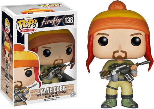 FUNKO POP! Vinyl Television RARE Firefly #138 Jayne Cobb [VAULTED]