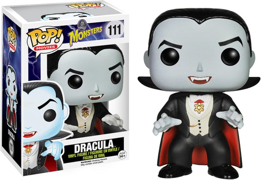 FUNKO POP! Vinyl Movies RARE Monsters #111 Dracula [VAULTED]