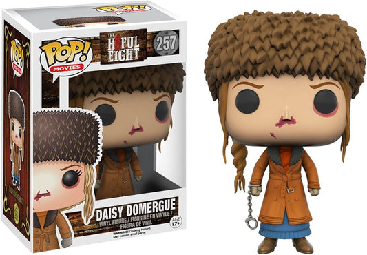 FUNKO POP! Vinyl Movies RARE The Hateful Eight #257 Daisy Domergue [VAULTED]