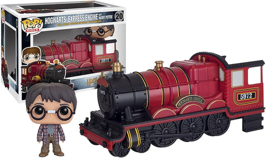 FUNKO POP! Vinyl Rides RARE Harry Potter #20 Hogwarts Express Engine (w/Harry Potter) [VAULTED]