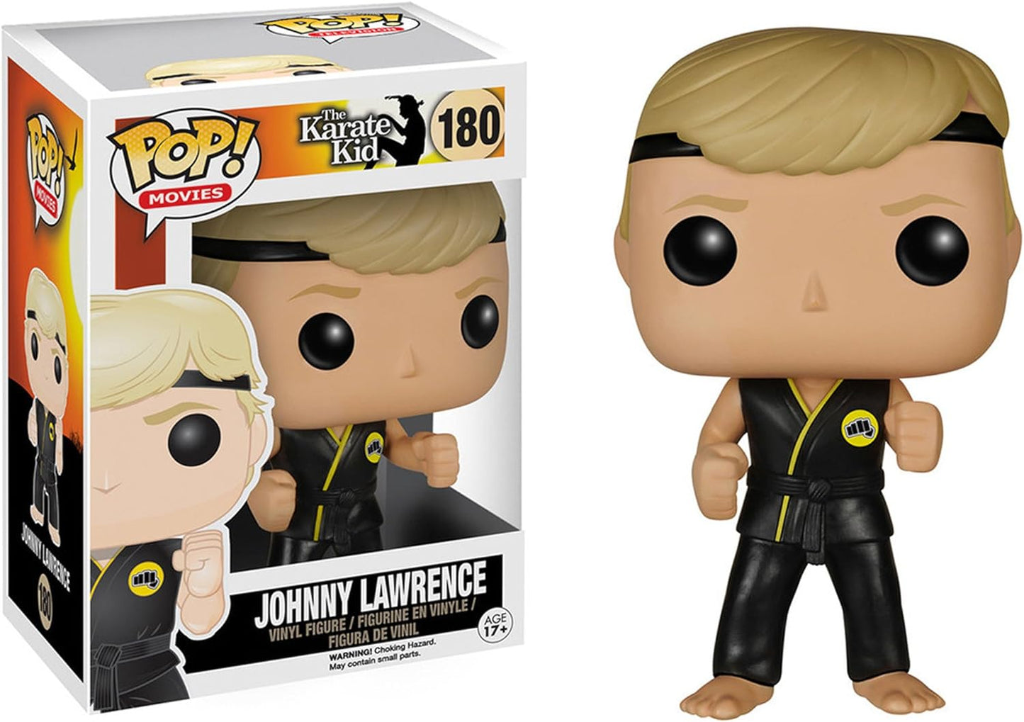 FUNKO POP! Vinyl Movies RARE The Karate Kid #180 Johnny Lawrence [VAULTED]