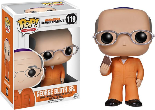 FUNKO POP! Vinyl Television RARE Arrested Development #119 George Bluth Sr. [VAULTED]