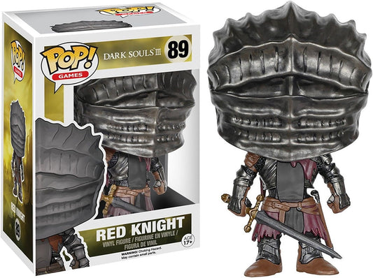 FUNKO POP! Vinyl Games RARE Dark Souls III #89 Red Knight [VAULTED]