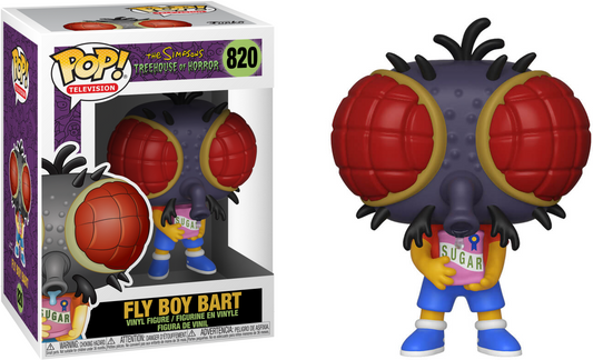 FUNKO POP! Vinyl Television RARE The Simpsons Treehouse of Horror #820 Fly Boy Bart [VAULTED]