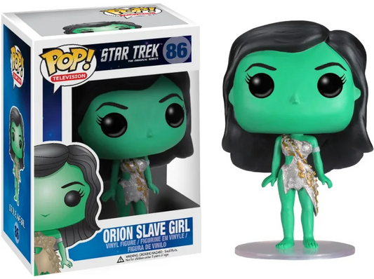 FUNKO POP! Vinyl Television RARE Star Trek The Original Series #86 Orion Slave Girl [VAULTED]