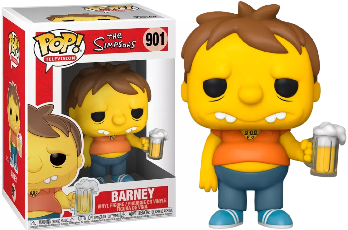 FUNKO POP! Vinyl Television RARE The Simpsons #901 Barney Gumble [VAULTED]