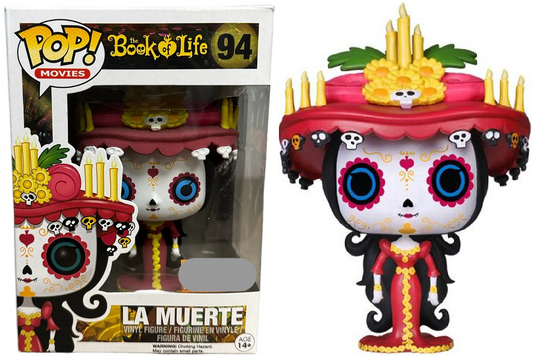 FUNKO POP! Vinyl Movies RARE The Book of Life #94 La Muerte [VAULTED]