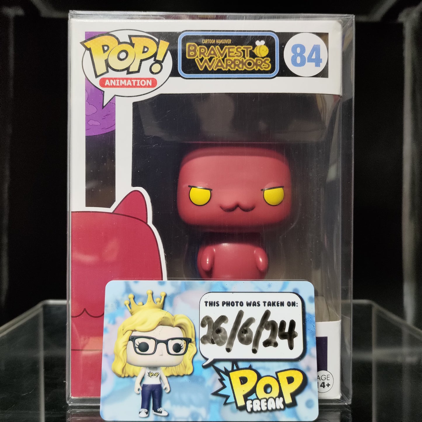 FUNKO POP! Vinyl Animation RARE Bravest Warriors #84 Bugcat [Underground Toys (Stickerless)] [VAULTED]