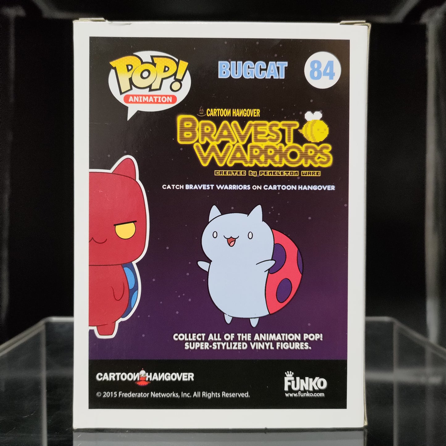 FUNKO POP! Vinyl Animation RARE Bravest Warriors #84 Bugcat [Underground Toys (Stickerless)] [VAULTED]