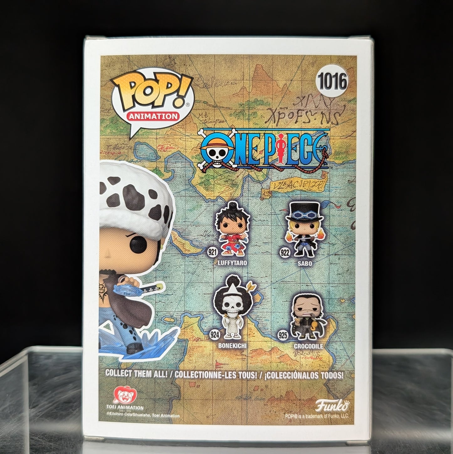 FUNKO POP! Vinyl Animation RARE One Piece #1016 Trafalgar Law (GITD) [Funko Special Edition | Chase] [VAULTED]