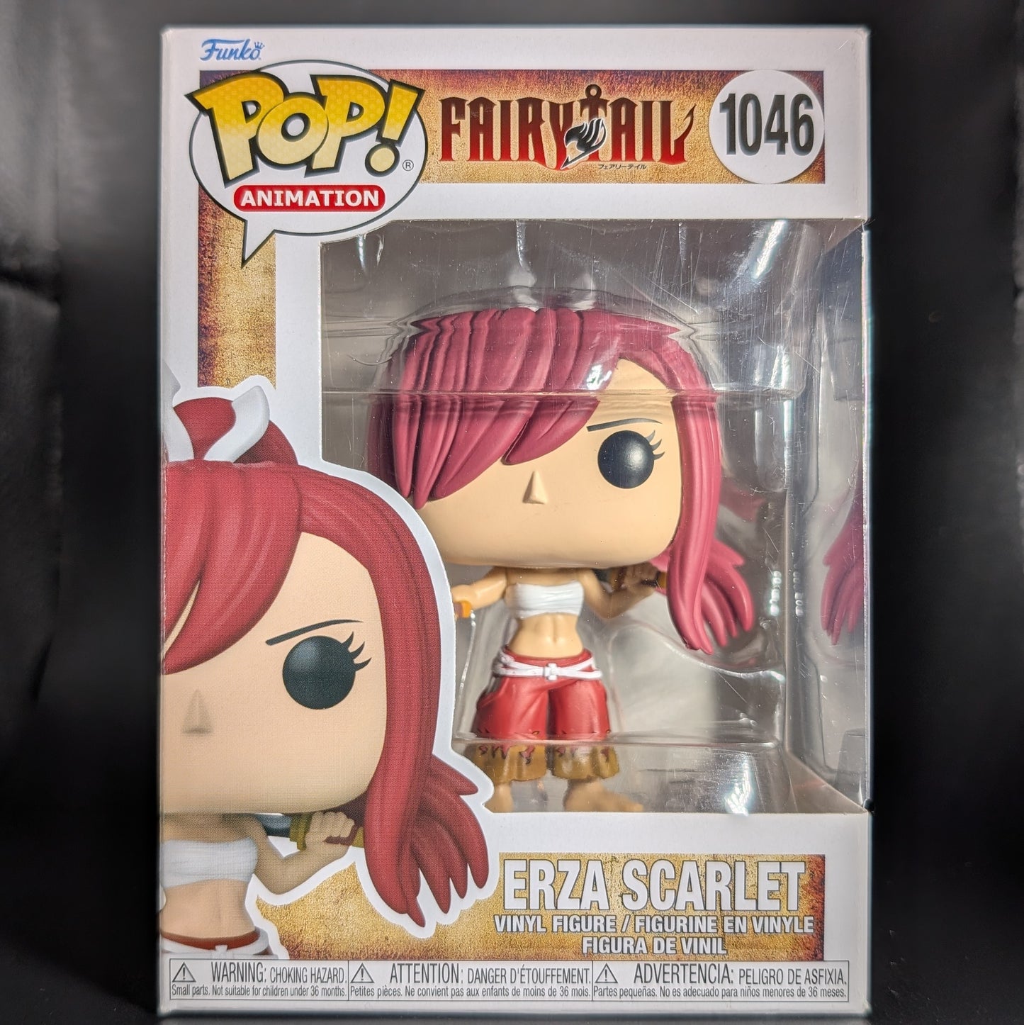 FUNKO POP! Vinyl Animation RARE Fairy Tail #1046 Erza Scarlet [VAULTED]