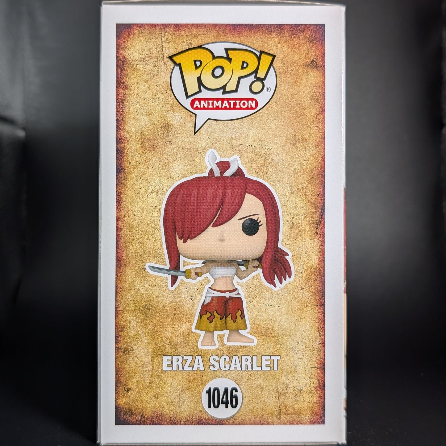 FUNKO POP! Vinyl Animation RARE Fairy Tail #1046 Erza Scarlet [VAULTED]
