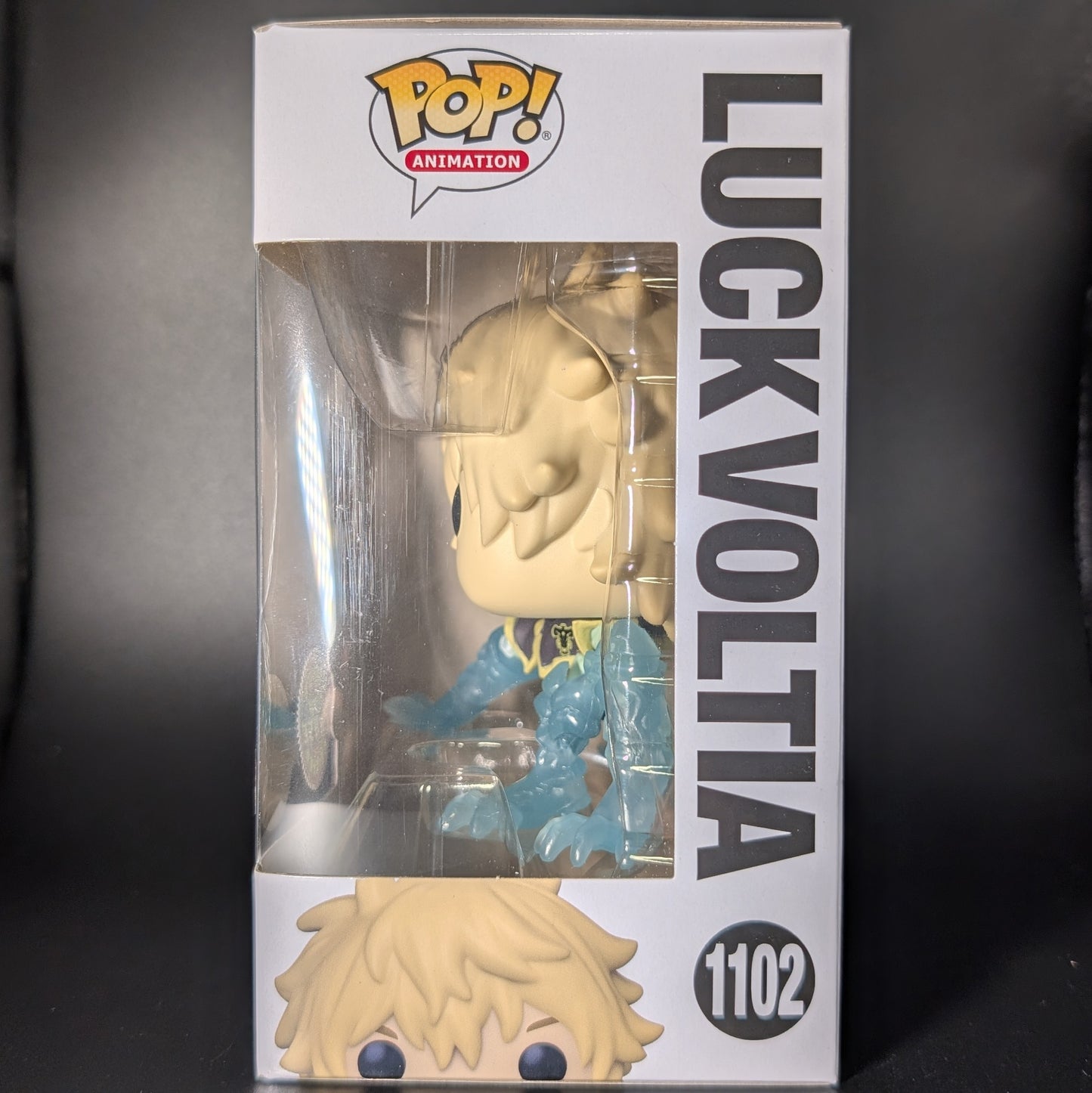 FUNKO POP! Vinyl Animation RARE Black Clover #1102 Luck Voltia (GITD) [Funko Special Edition | Chase] [VAULTED]
