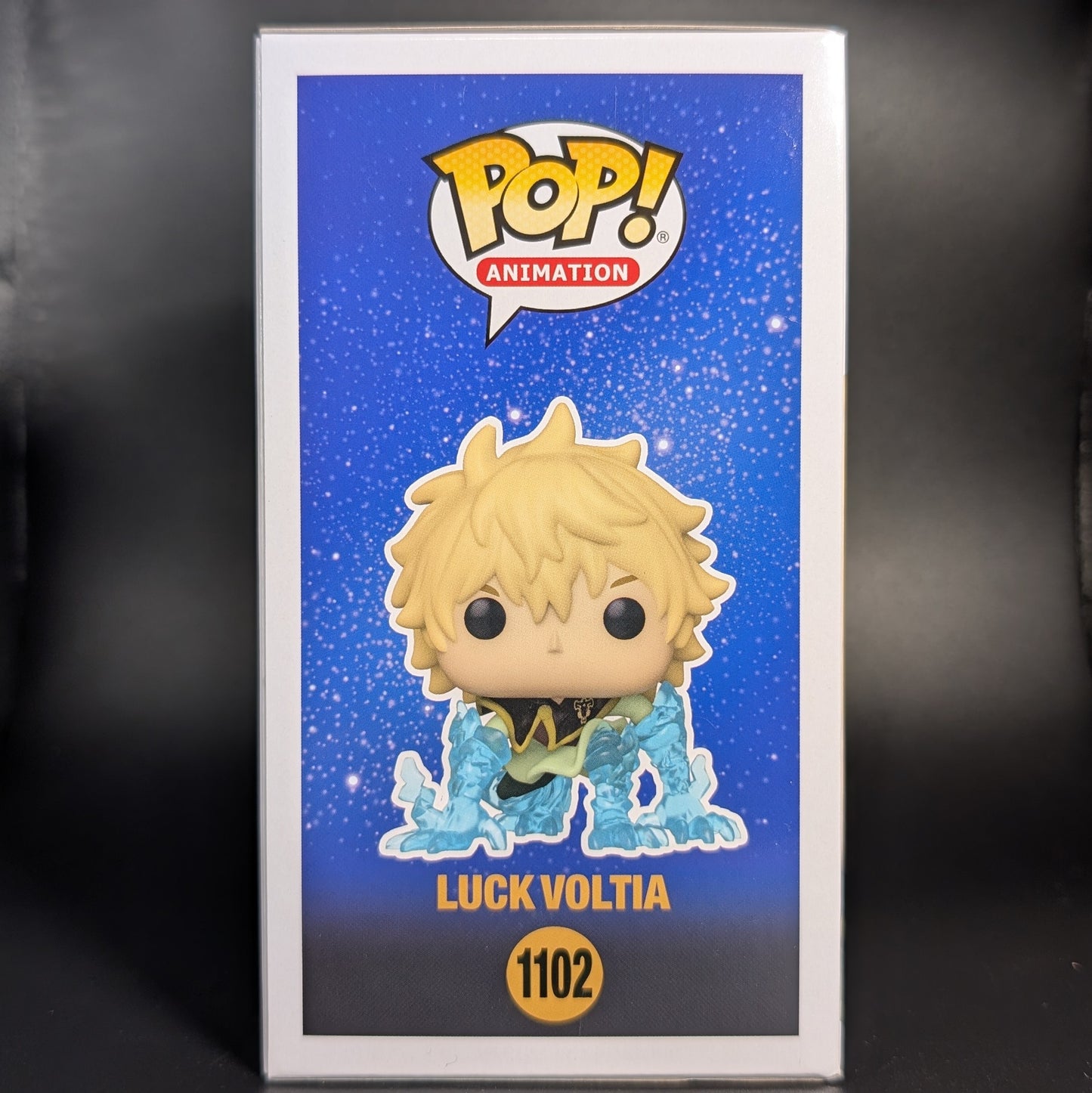 FUNKO POP! Vinyl Animation RARE Black Clover #1102 Luck Voltia (GITD) [Funko Special Edition | Chase] [VAULTED]