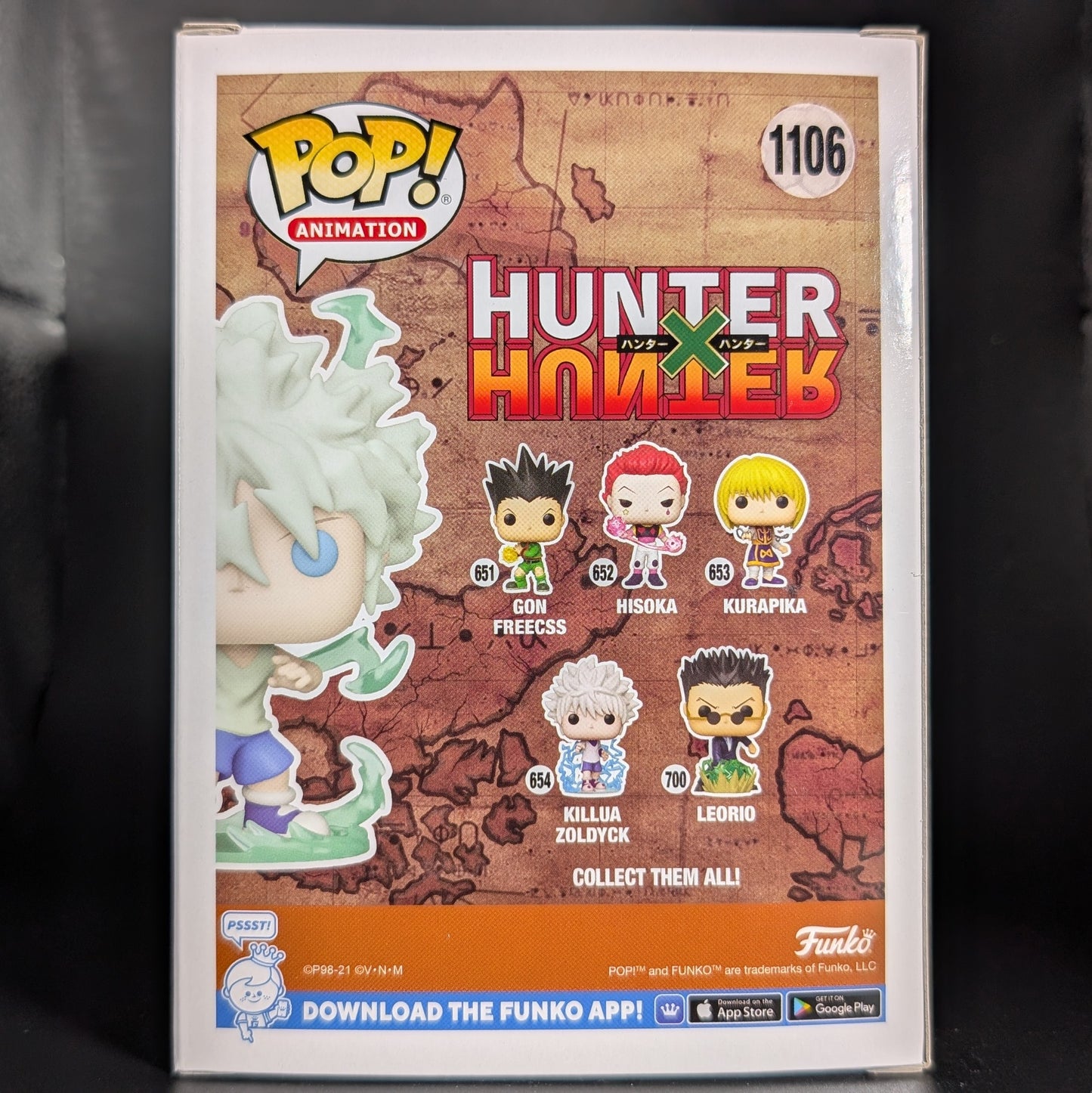 FUNKO POP! Vinyl Animation RARE Hunter x Hunter #1106 Killua Zoldyck (God Speed) [Funko Special Edition] [VAULTED]