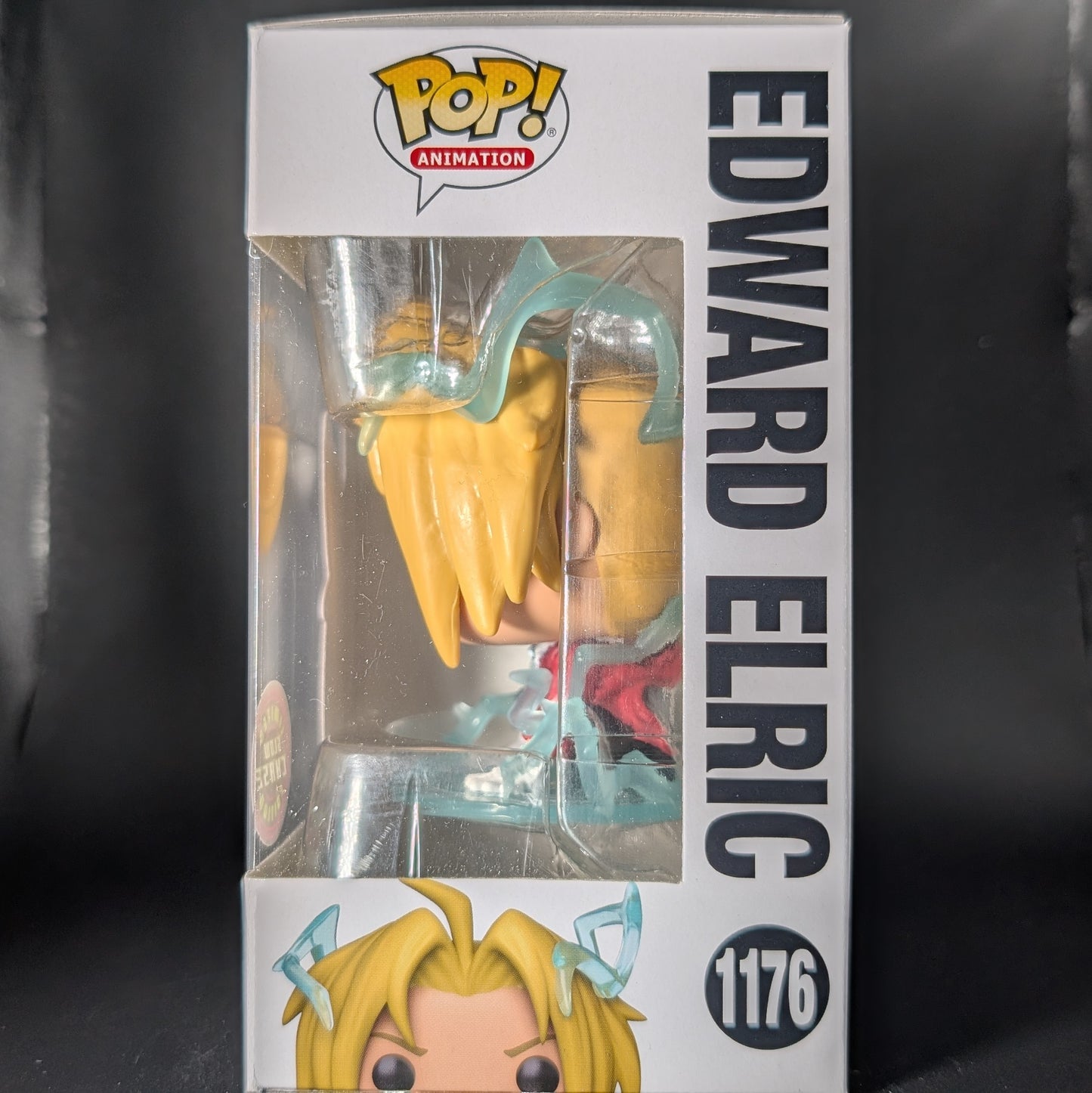 FUNKO POP! Vinyl Animation RARE Fullmetal Alchemist Brotherhood #1176 Edward Elric (w/ Energy) (GITD) [Chase] [VAULTED]