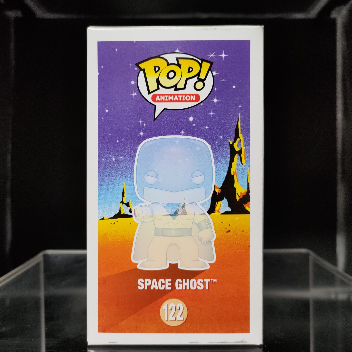 FUNKO POP! Vinyl Animation RARE Space Ghost #122 Space Ghost (Invisible) [NYCC] [VAULTED]