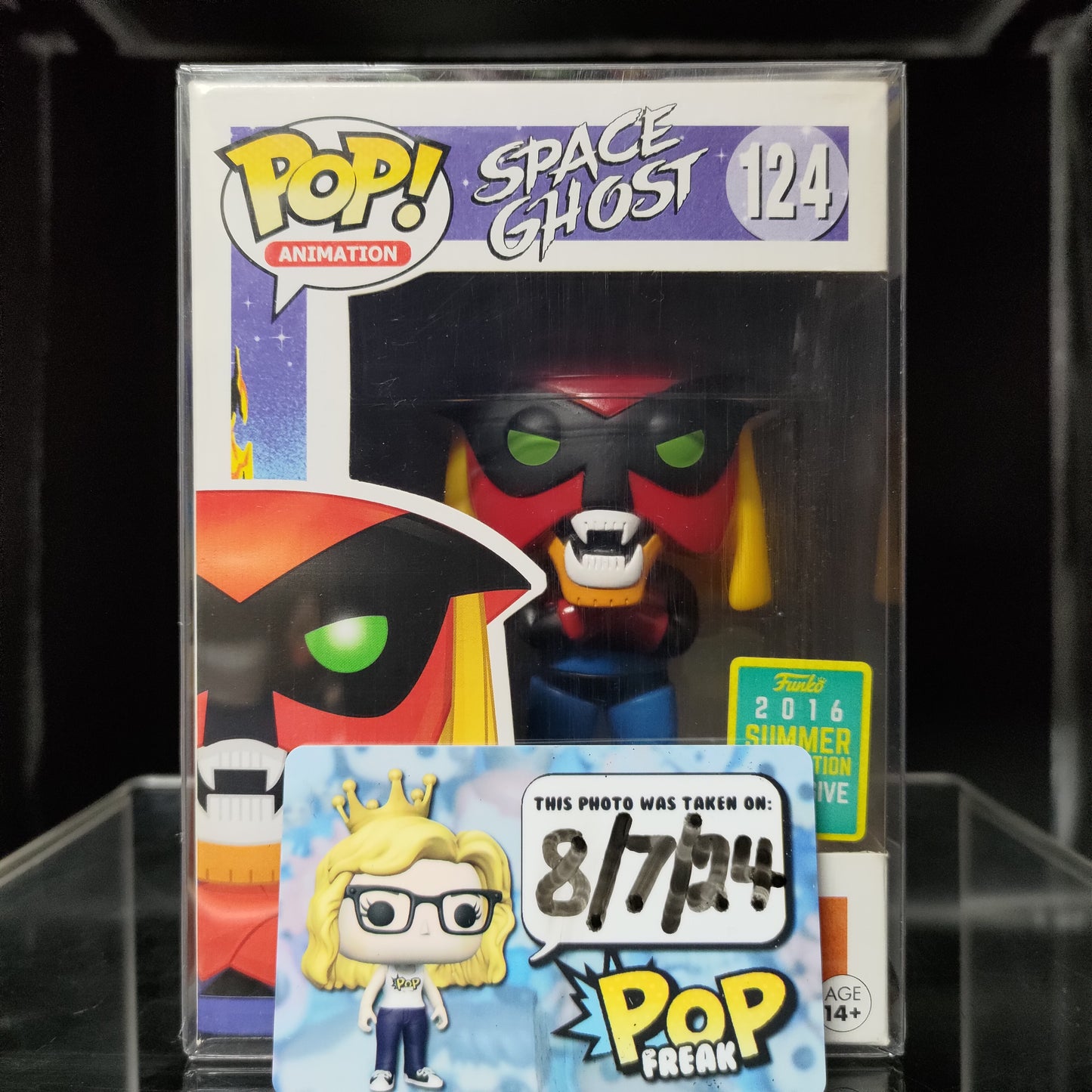 FUNKO POP! Vinyl Animation RARE Space Ghost #124 Brak [Summer Convention] [VAULTED]