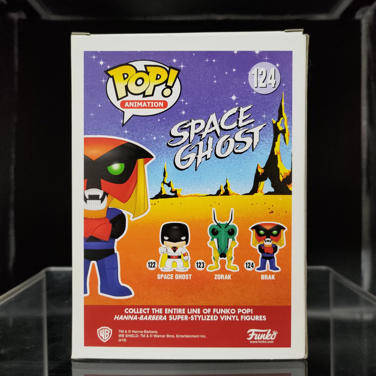 FUNKO POP! Vinyl Animation RARE Space Ghost #124 Brak [Summer Convention] [VAULTED]