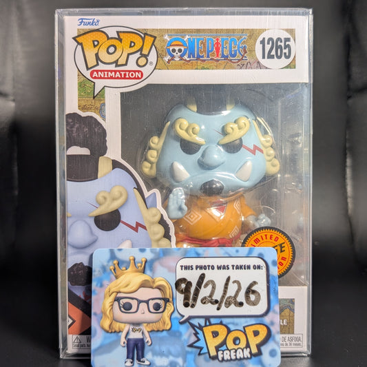 FUNKO POP! Vinyl Animation RARE One Piece #1265 Jinbe (Outfit Variant) [Chase] [VAULTED]