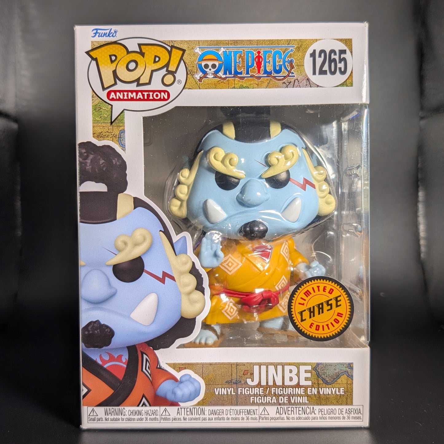 FUNKO POP! Vinyl Animation RARE One Piece #1265 Jinbe (Outfit Variant) [Chase] [VAULTED]