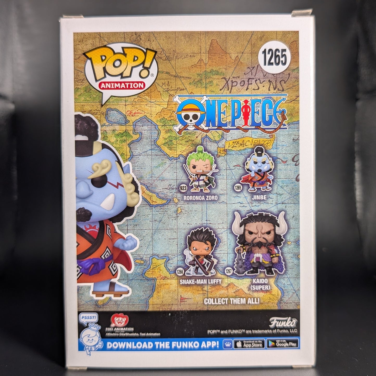 FUNKO POP! Vinyl Animation RARE One Piece #1265 Jinbe (Outfit Variant) [Chase] [VAULTED]
