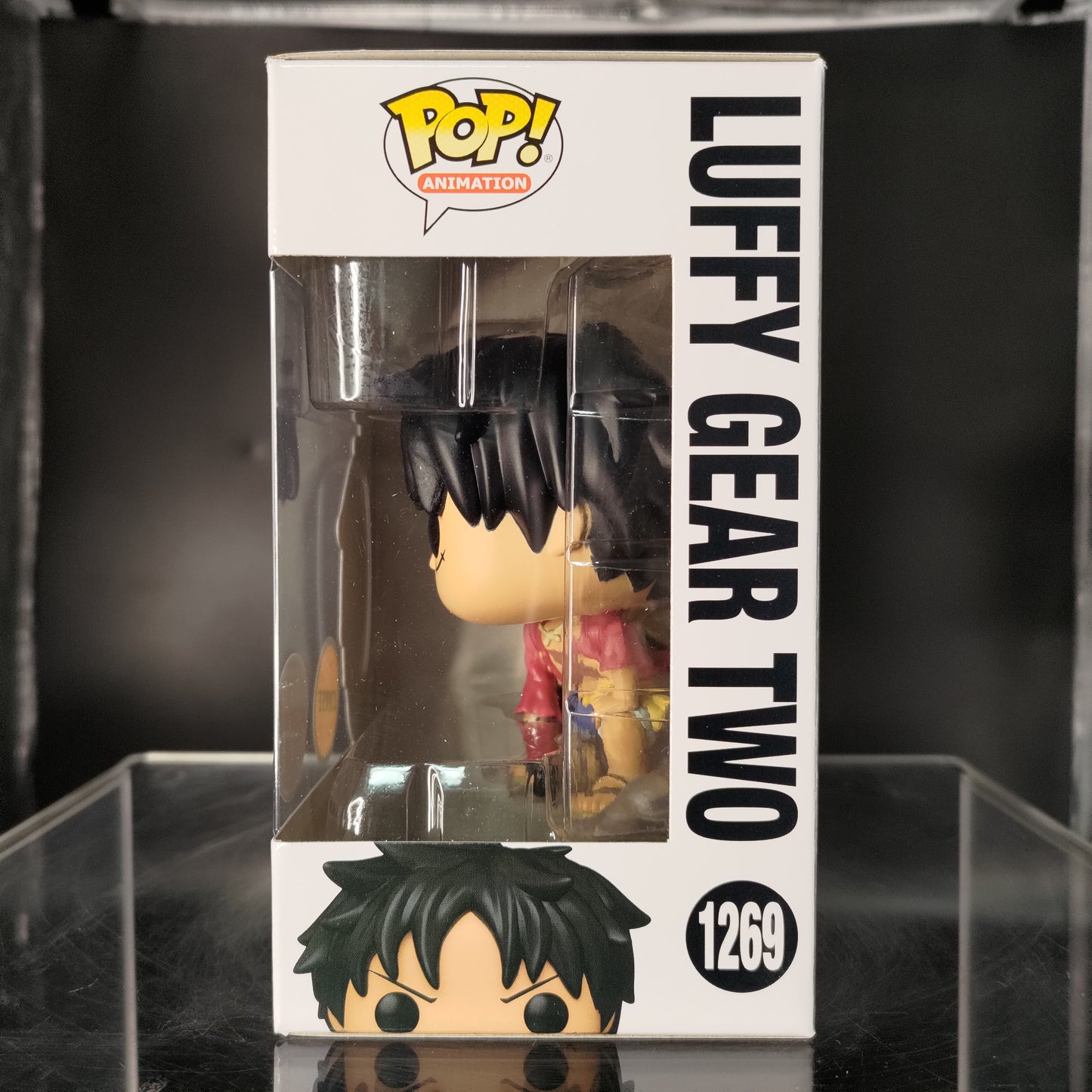 FUNKO POP! Vinyl Animation RARE One Piece #1269 Luffy Gear Two (w/ Haki Arm) [Funko Special Edition | Chase] [VAULTED]