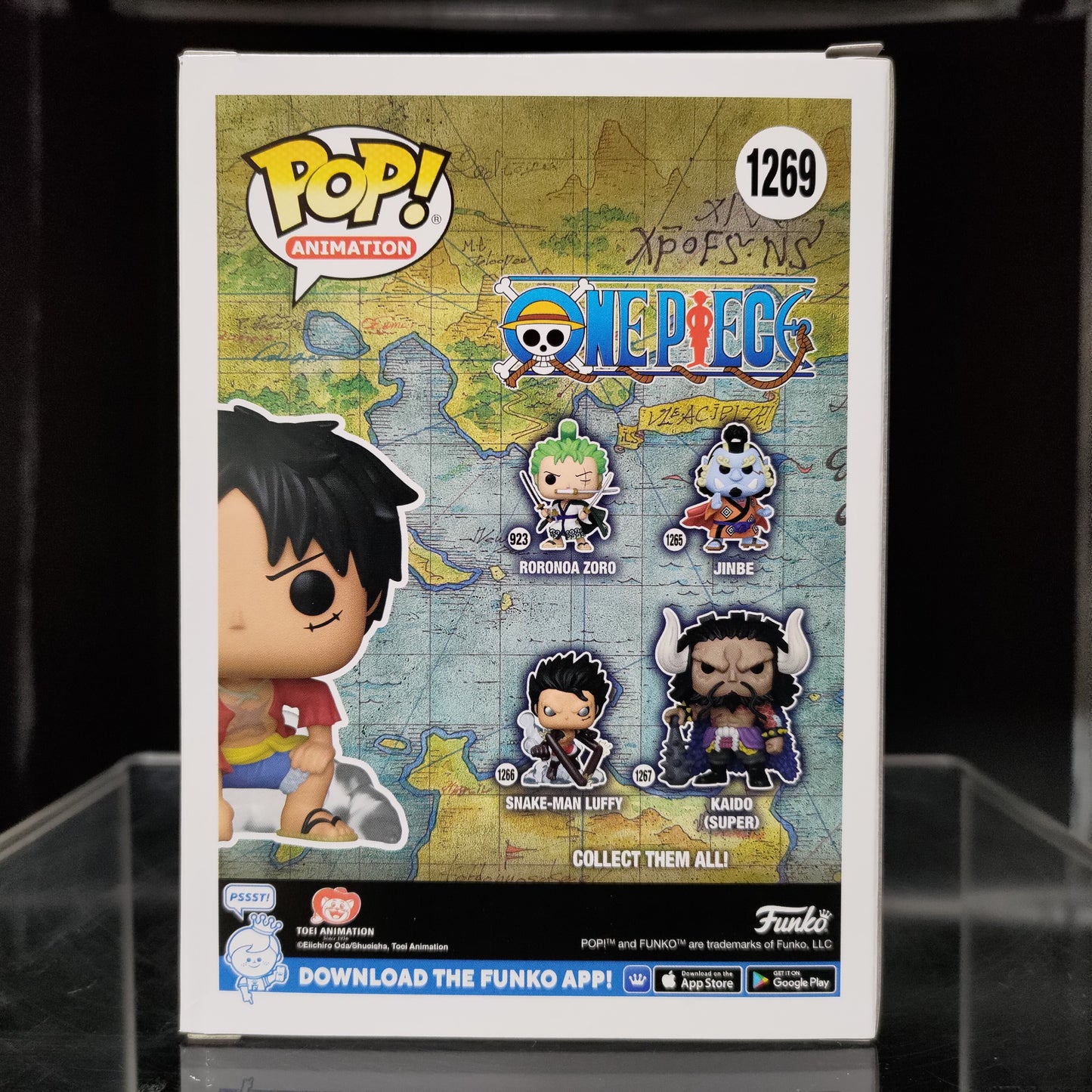 FUNKO POP! Vinyl Animation RARE One Piece #1269 Luffy Gear Two (w/ Haki Arm) [Funko Special Edition | Chase] [VAULTED]