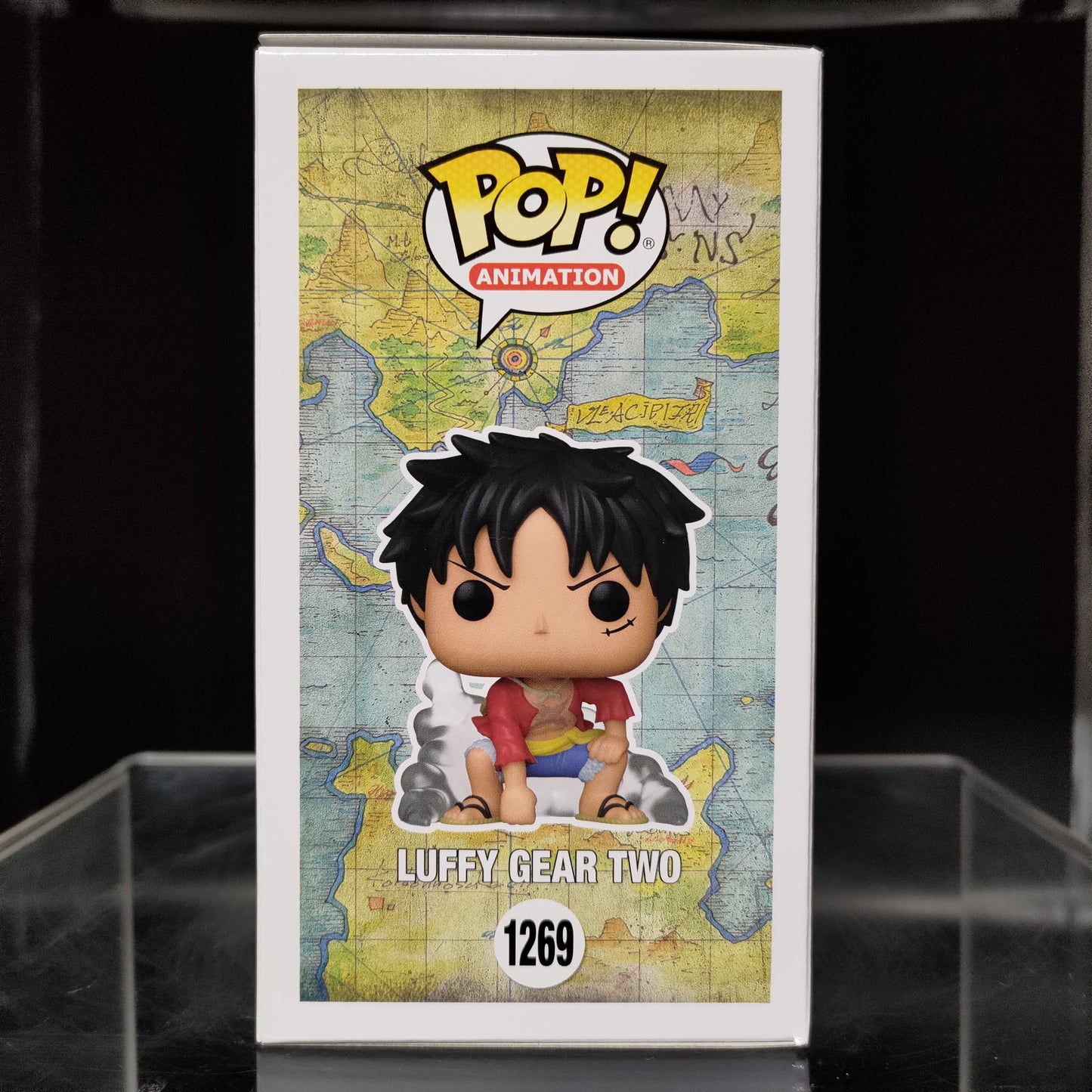 FUNKO POP! Vinyl Animation RARE One Piece #1269 Luffy Gear Two (w/ Haki Arm) [Funko Special Edition | Chase] [VAULTED]