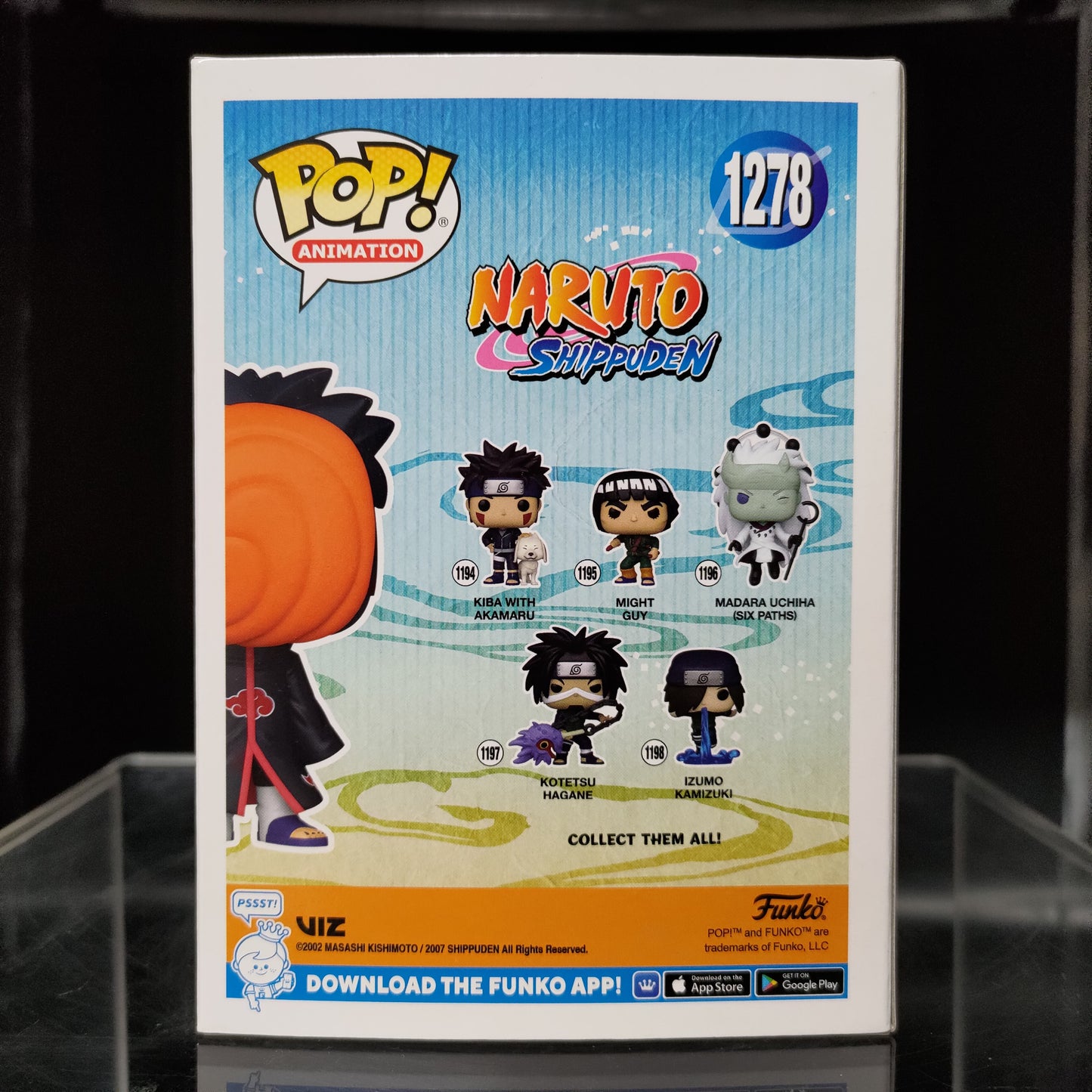 FUNKO POP! Vinyl Animation RARE Naruto Shippuden #1278 Madara Uchiha (Sharingan) (GITD) [Funko Special Edition] [VAULTED]