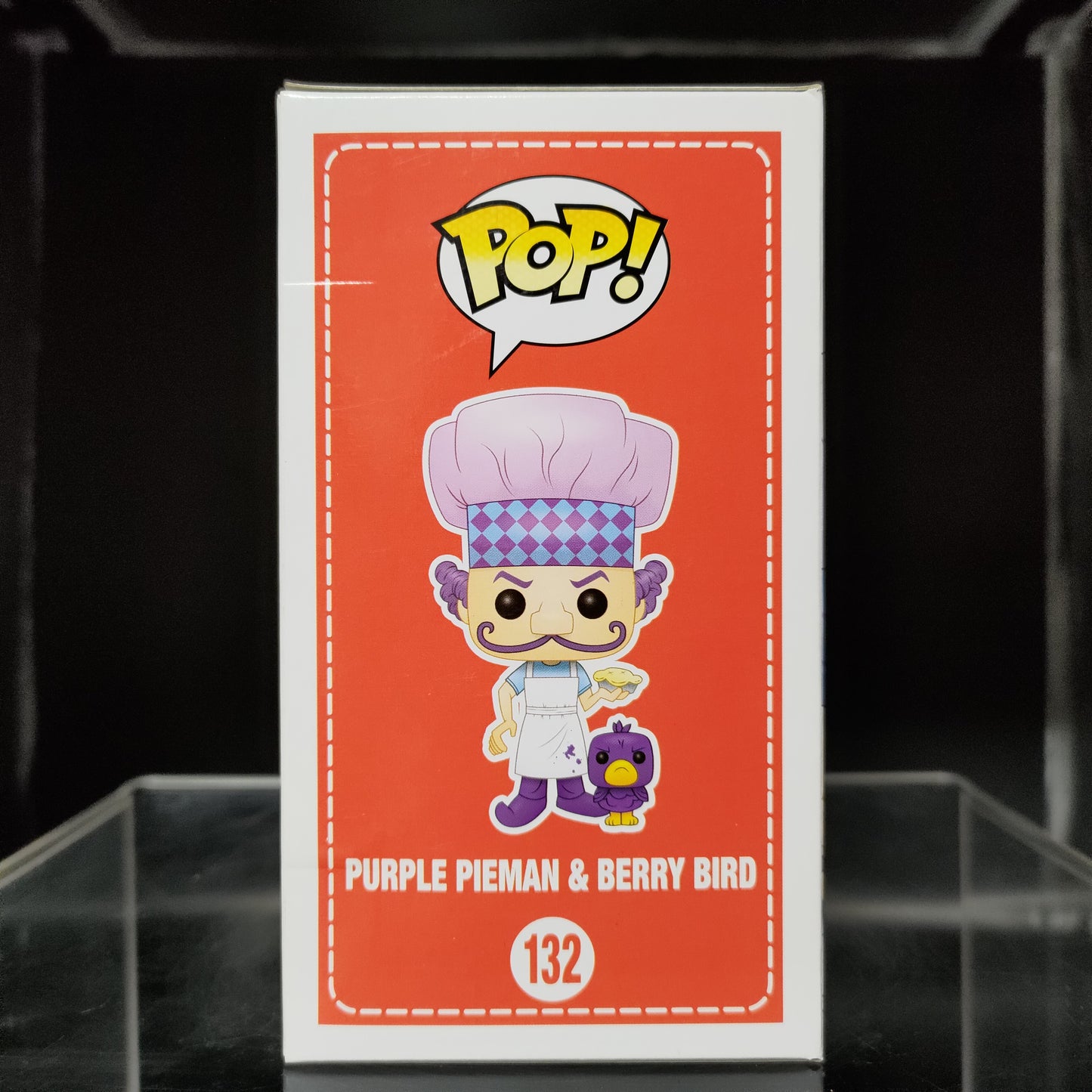 FUNKO POP! Vinyl RARE Strawberry Shortcake #132 Purple Pieman & Berry Bird (Scented) [Summer Convention] [VAULTED]