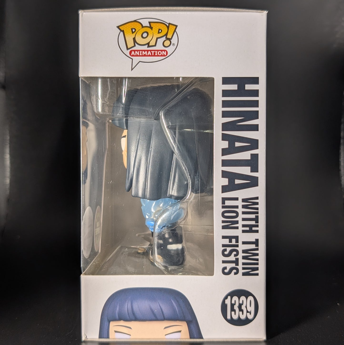 FUNKO POP! Vinyl Animation RARE Naruto Shippuden #1339 Hinata w/ Twin Lion Fists (GITD) [Funko Special Edition | Chase] [VAULTED]