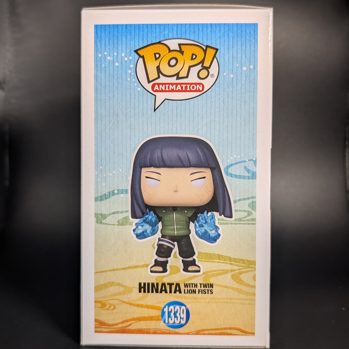 FUNKO POP! Vinyl Animation RARE Naruto Shippuden #1339 Hinata w/ Twin Lion Fists (GITD) [Funko Special Edition | Chase] [VAULTED]
