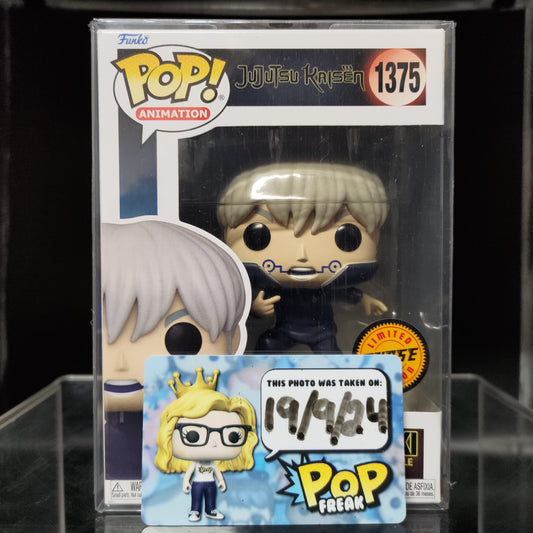 FUNKO POP! Vinyl Animation RARE Jujutsu Kaisen #1375 Toge Inumaki (Snake & Fangs Seal) [Chase] [VAULTED]