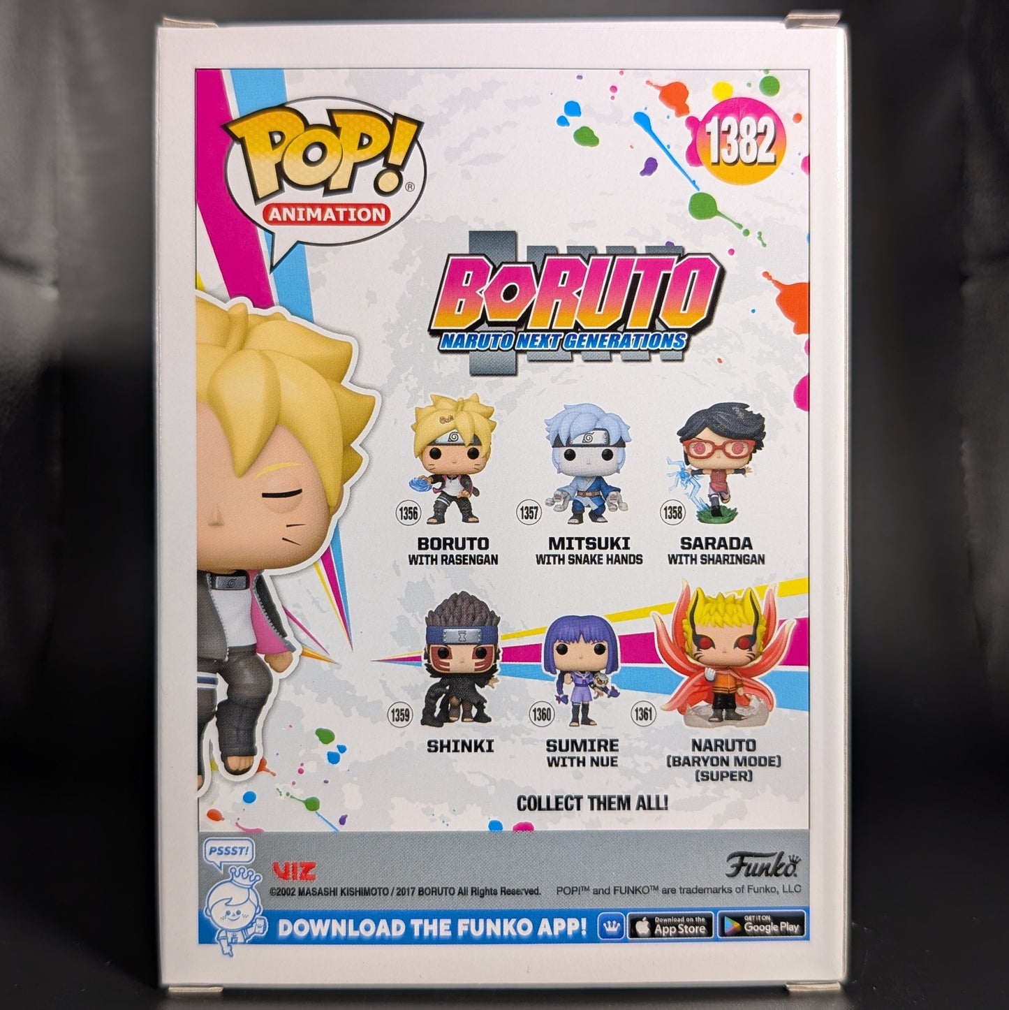 FUNKO POP! Vinyl Animation RARE Boruto: Naruto Next Generations #1382 Boruto (Momoshiki Transformation) (GITD) [Funko Special Edition | Chase] [VAULTED]