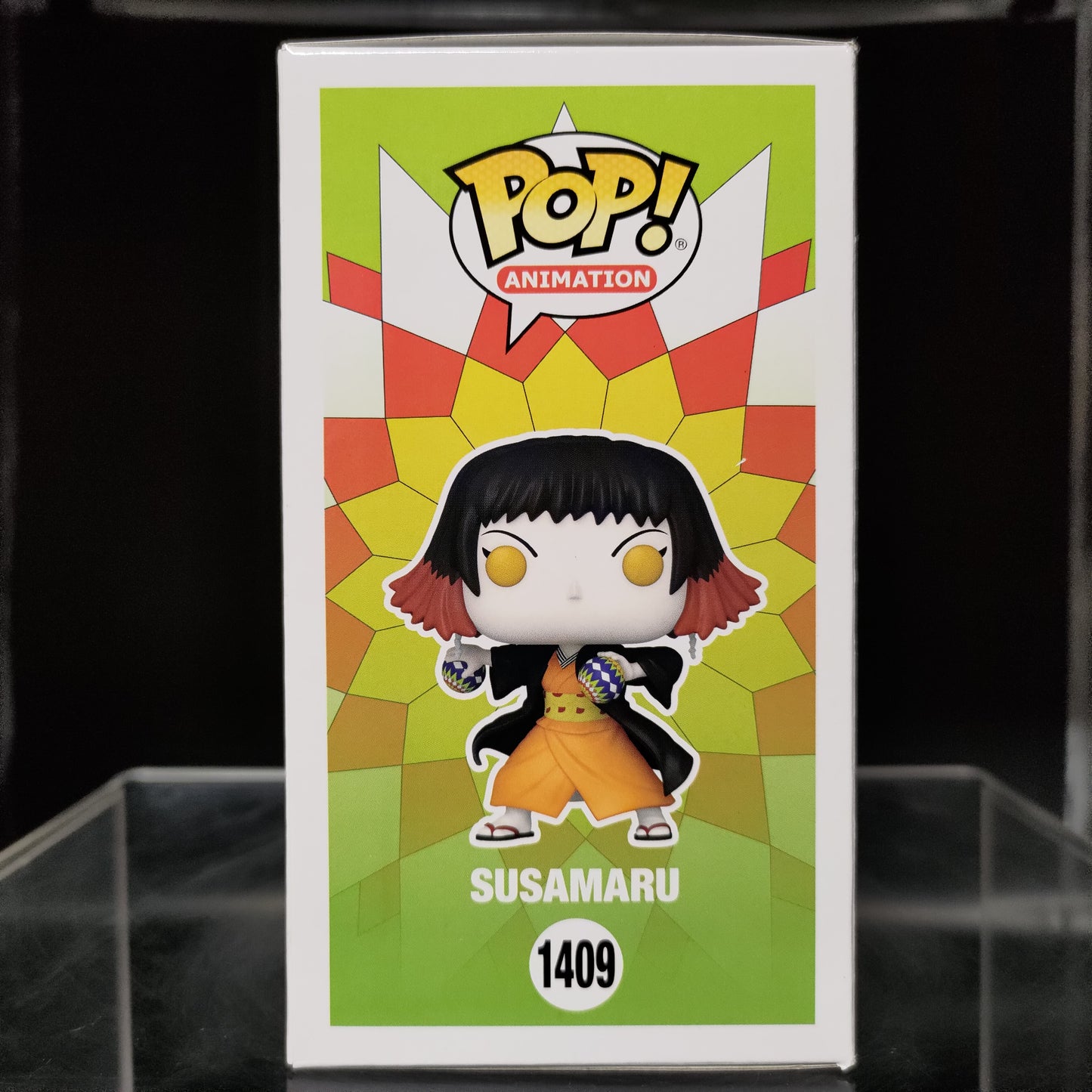 FUNKO POP! Vinyl Animation RARE Demon Slayer #1409 Susamaru (GITD) [Chase] [VAULTED]