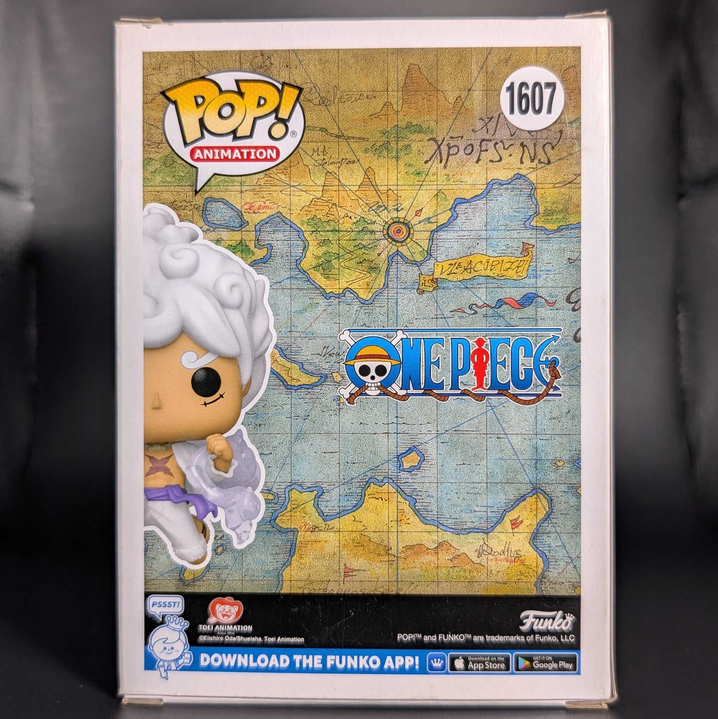 FUNKO POP! Vinyl Animation RARE One Piece #1607 Luffy Gear Five (GITD) [Chase] [VAULTED]