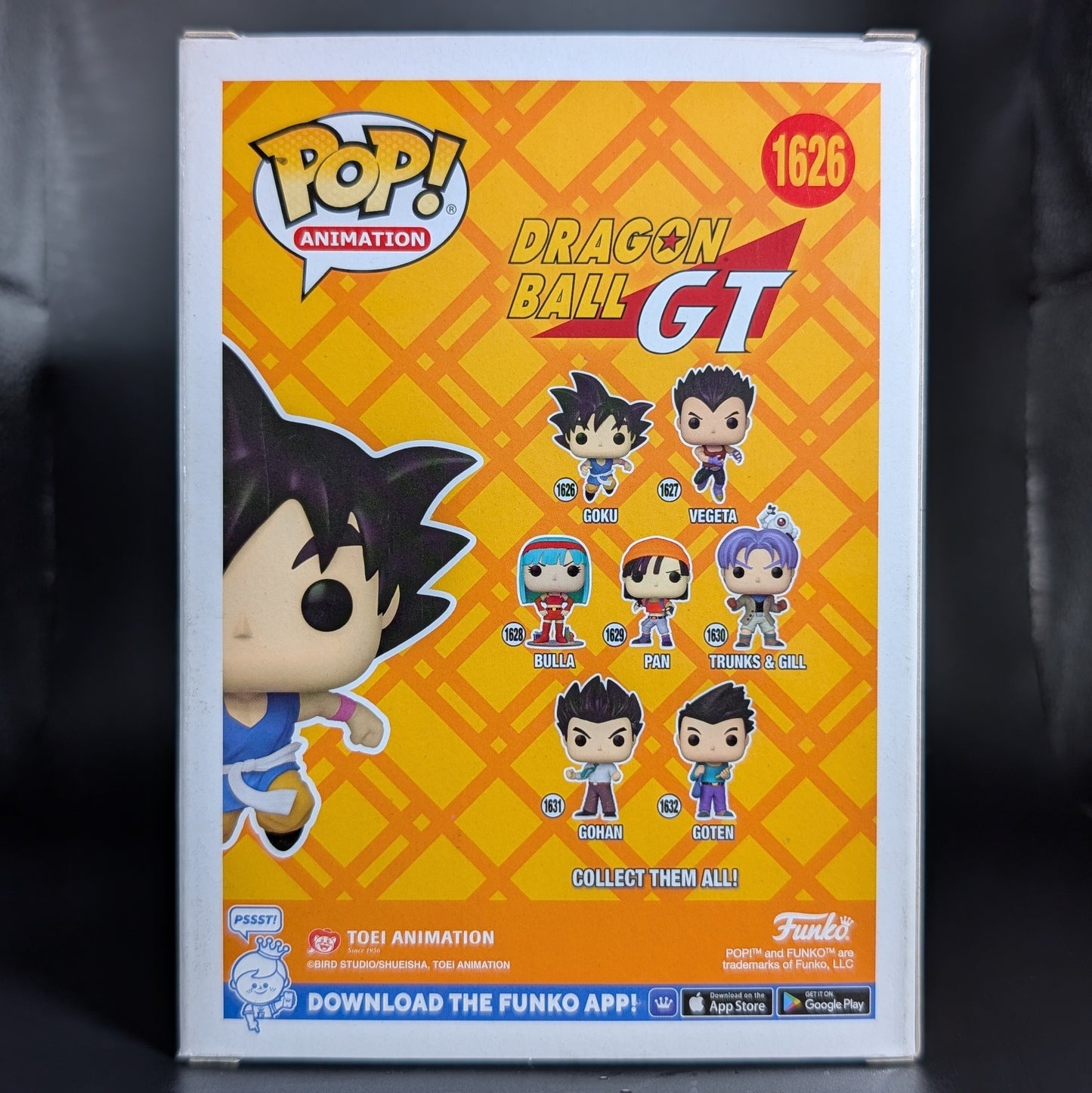 FUNKO POP! Vinyl Animation RARE Dragon Ball #1626 Goku (Dragon Ball GT) [VAULTED]