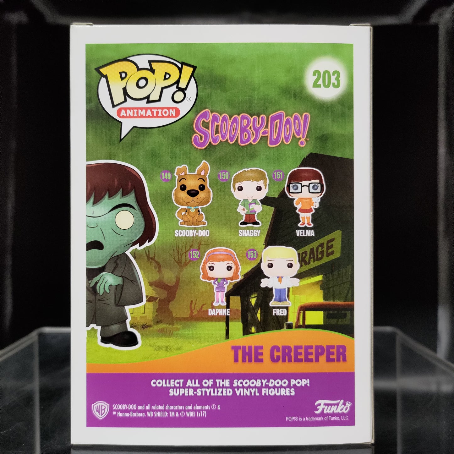 FUNKO POP! Vinyl Animation RARE Scooby-Doo! #203 The Creeper [Spring Convention] [VAULTED]