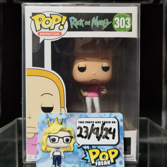 FUNKO POP! Vinyl Animation RARE Rick and Morty #303 Summer [VAULTED]