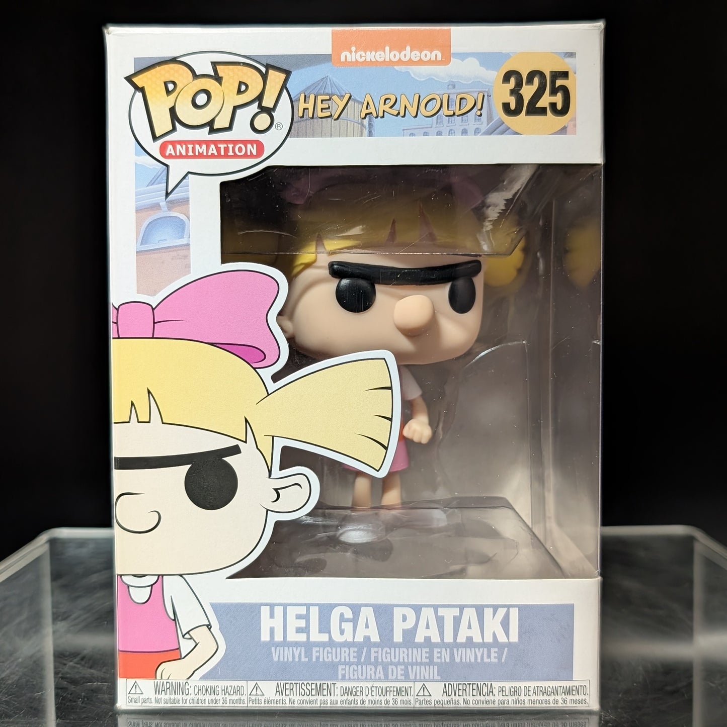 FUNKO POP! Vinyl Animation RARE Hey Arnold! #325 Helga Pataki [VAULTED]