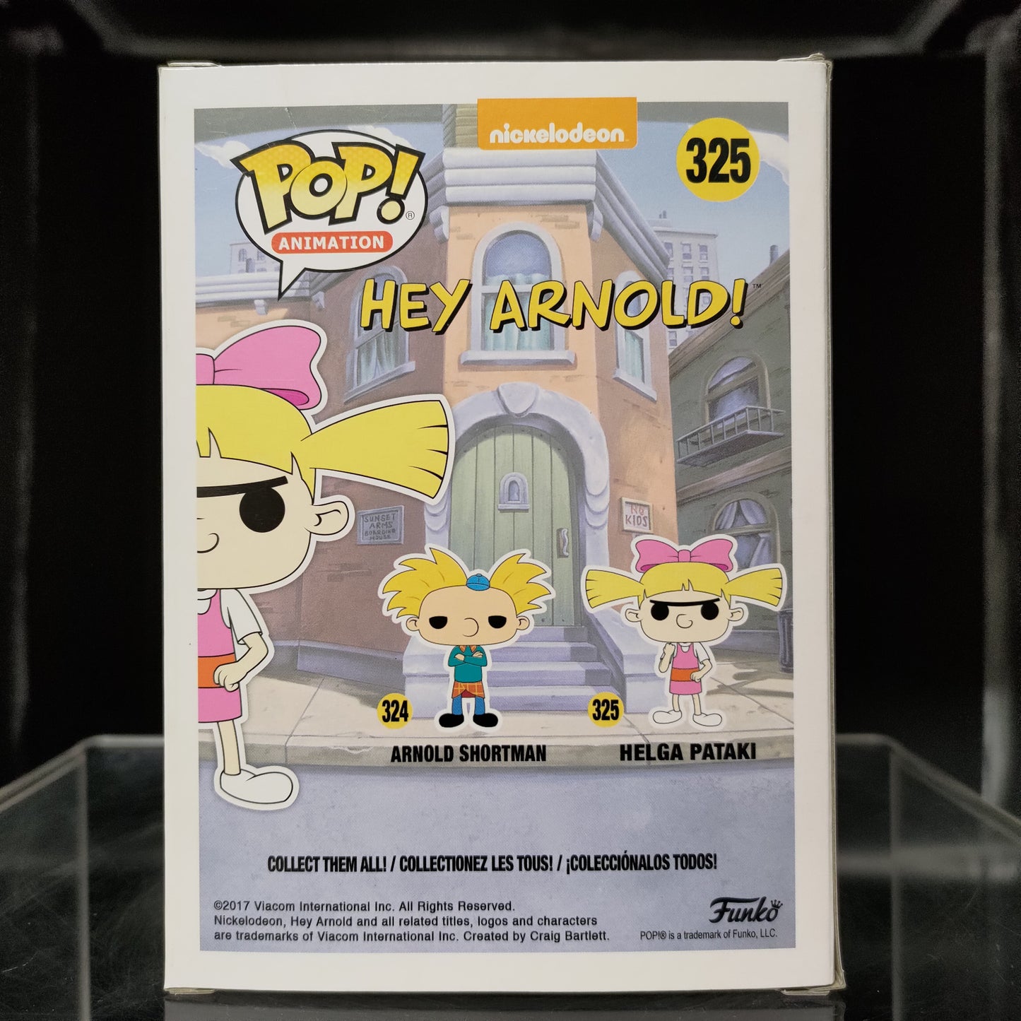 FUNKO POP! Vinyl Animation RARE Hey Arnold! #325 Helga Pataki [VAULTED]