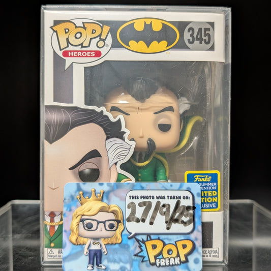 FUNKO POP! Vinyl Heroes RARE Batman #345 Ra's Al Ghul [Summer Convention] [VAULTED]