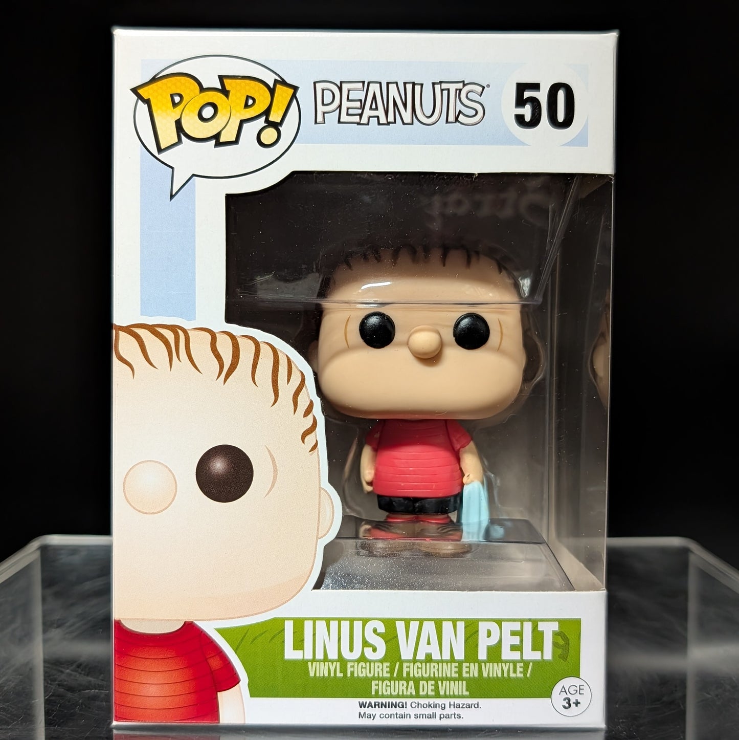 FUNKO POP! Vinyl RARE Peanuts #50 "Linus Van Pelt" [VAULTED] - Animation