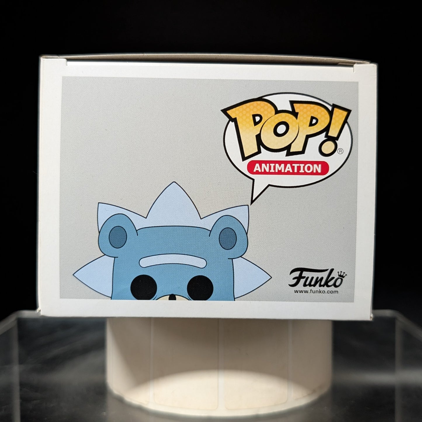 FUNKO POP! Vinyl Animation RARE Rick and Morty #662 Teddy Rick (Bloody) [Chase] [VAULTED]