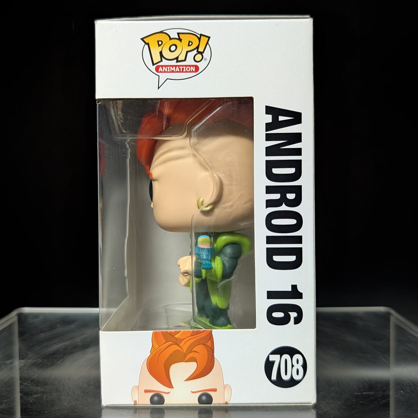 FUNKO POP! Vinyl Animation RARE Dragonball Z #708 Android 16 [VAULTED]