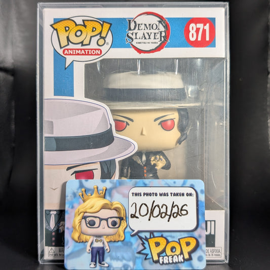 FUNKO POP! Vinyl Animation RARE Demon Slayer #871 Muzan Kibutsuji [VAULTED]