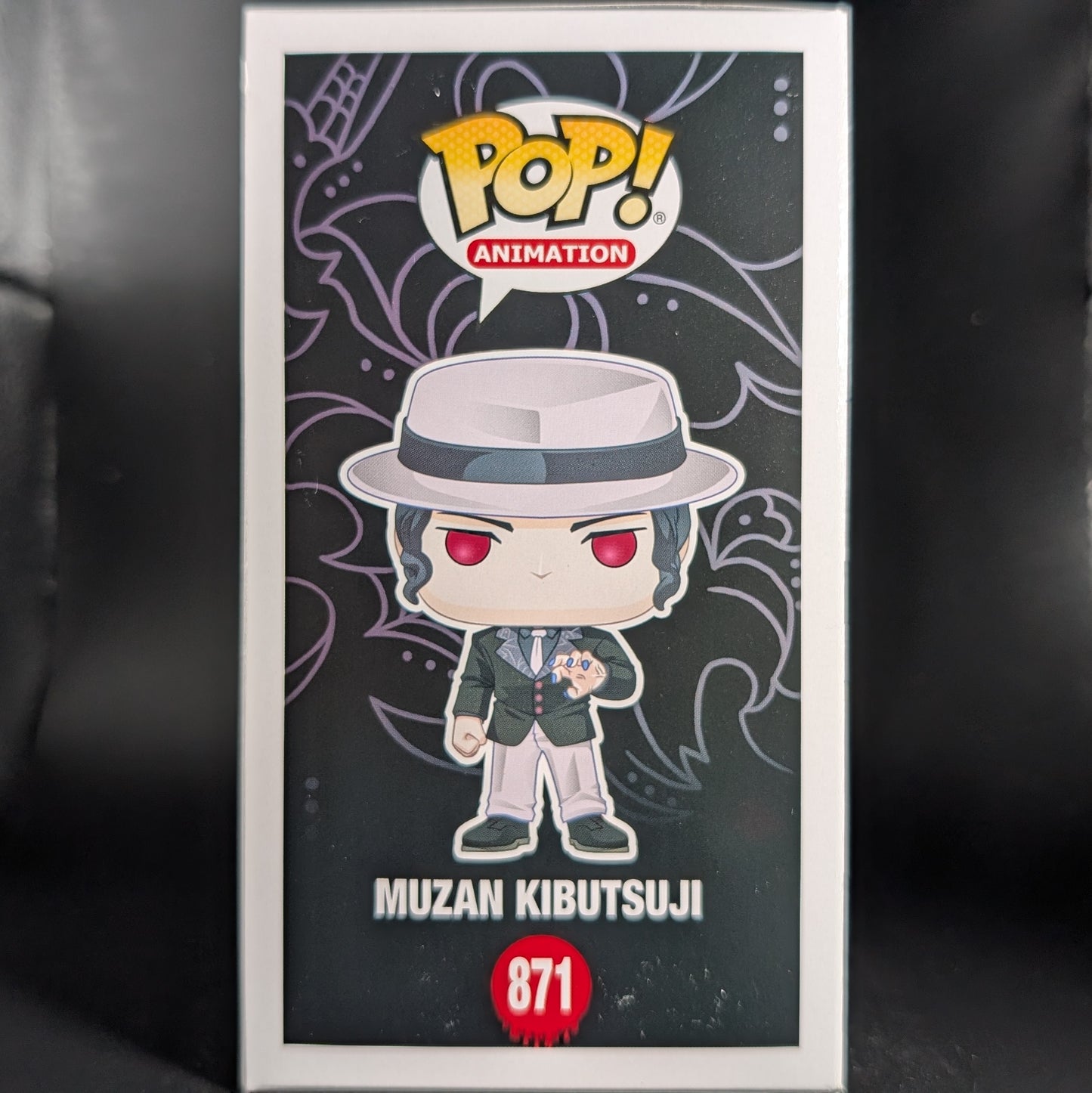 FUNKO POP! Vinyl Animation RARE Demon Slayer #871 Muzan Kibutsuji [VAULTED]